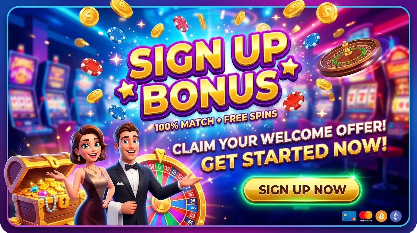 Bonus Blitz casino sign up bonus
